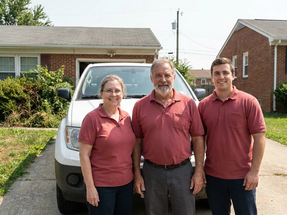 Blue Ember Pest Control pest control service team in Dumfries, VA